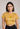 Everything Will Be Fine | Women Crop Top | Golden Yellow - Avaiya Store