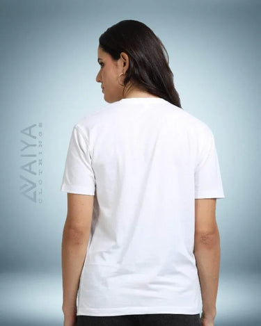 Supima Cotton T-Shirt for Men & Women | White - Avaiya Store