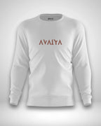 Avaiya Name Sweatshirt | Unisex | White - Avaiya Store