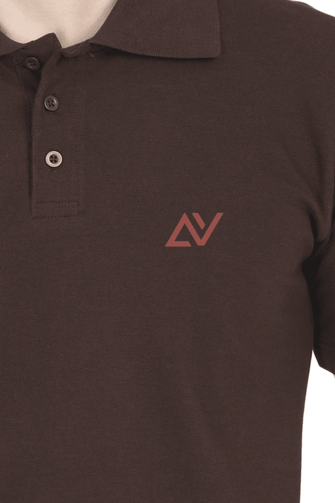 Classic Polo T-Shirts | Coffee Brown - Avaiya Clothings