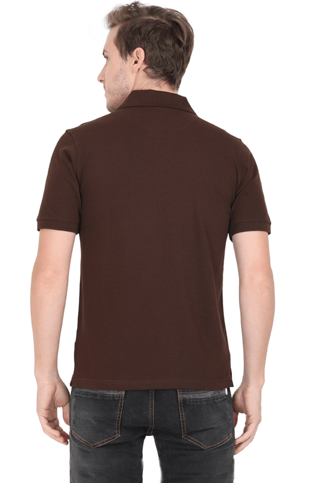 Classic Polo T-Shirts | Coffee Brown - Avaiya Clothings