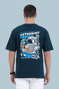 Astronaut Crunch Oversized T-Shirt | Maroon | Premium Quality by AvaiYa | Unisex - Avaiya Store