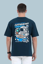 Astronaut Crunch Oversized T-Shirt | Maroon | Premium Quality by AvaiYa | Unisex - Avaiya Store