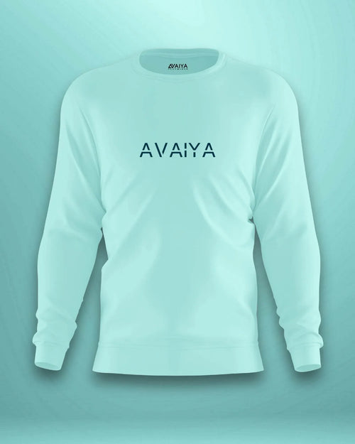 Avaiya Name Sweatshirt | Unisex | Mint - Avaiya Store