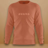 Avaiya Name Sweatshirt | Unisex | Coral - Avaiya Store