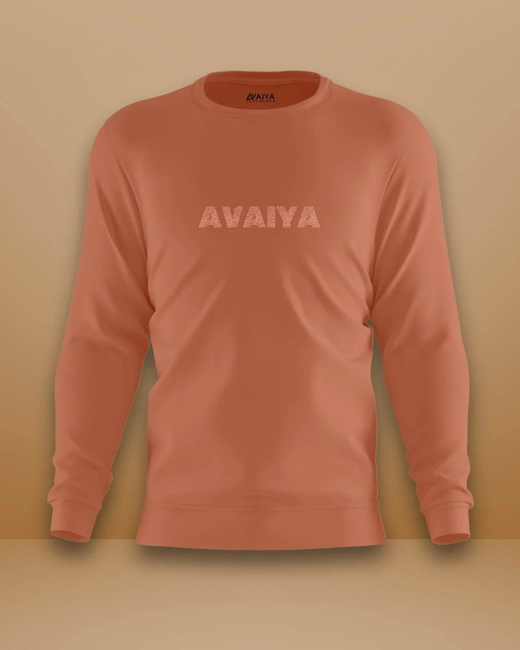 Avaiya Name Sweatshirt | Unisex | Coral - Avaiya Store