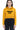 Dream Big | Women’s Crop Hoodie | Mustard Yellow - Avaiya Store