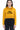 Keep Flying | Women’s Crop Hoodie | Mustard Yellow - Avaiya Store