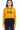 Lucky | Women’s Crop Hoodie | Mustard Yellow - Avaiya Store