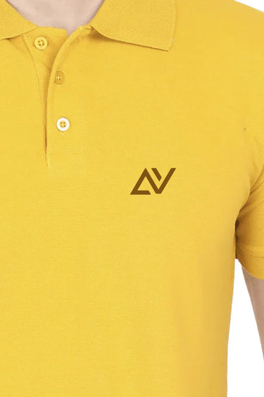 Classic Polo T-Shirts | Mustard Yellow - Avaiya Store