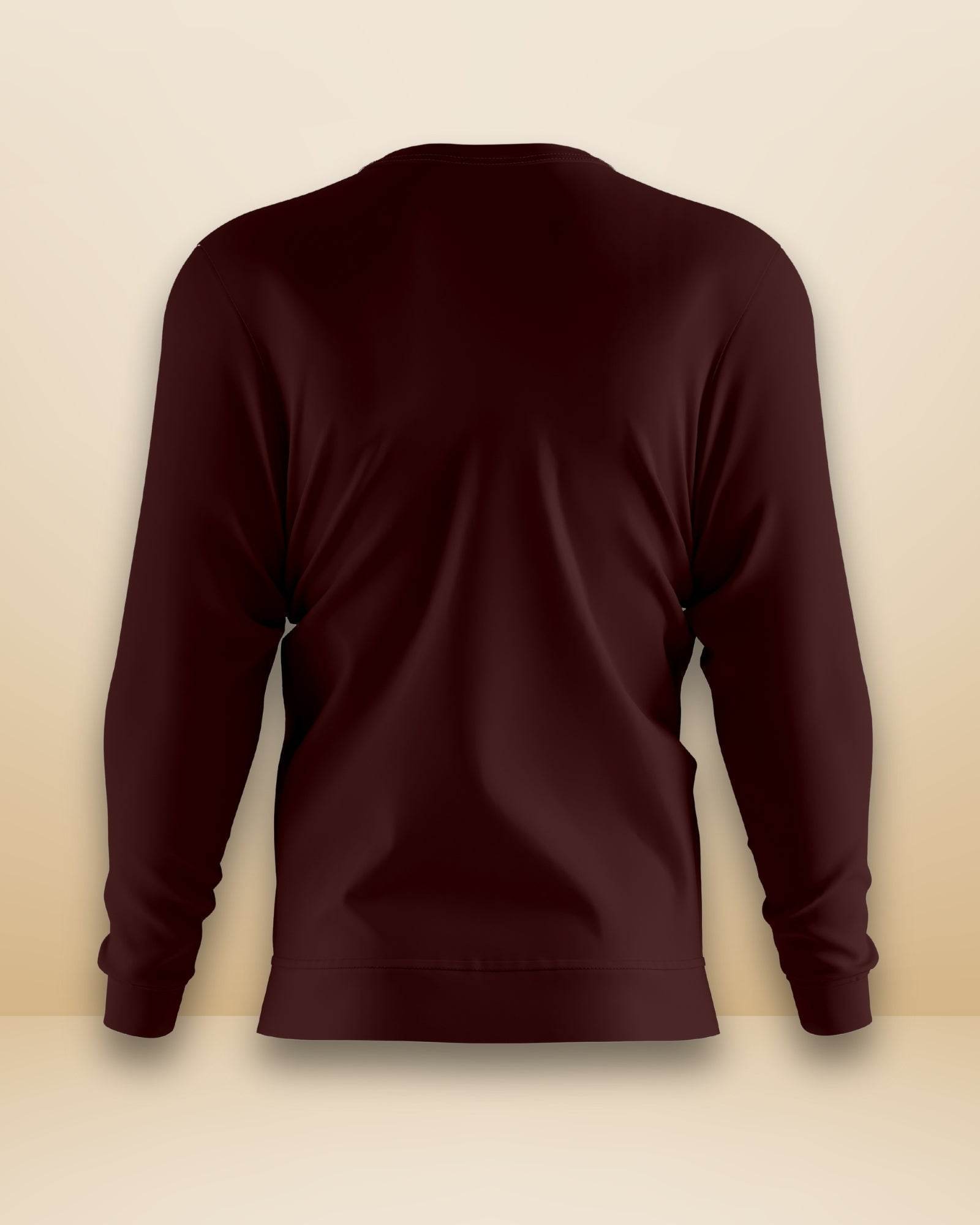 Positive Sweatshirt | Unisex | Maroon - Avaiya Clothings