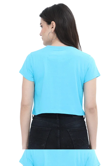 Professional Manipulator | Women Crop Top | SkyBlue - Avaiya Store