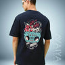 Not Only For music Oversized T-Shirt | Navy Blue | Premium Quality by AvaiYa - Avaiya Store