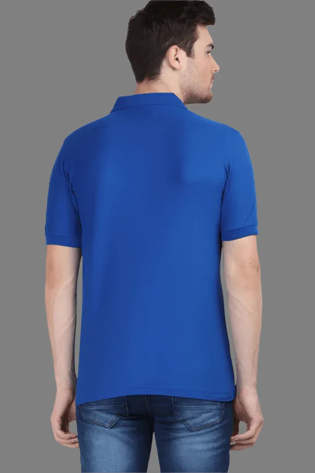 Classic Polo T-Shirts | Royal Blue - Avaiya Clothings