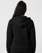 Zipper Hooded Jacket | Black | For Man & Woman