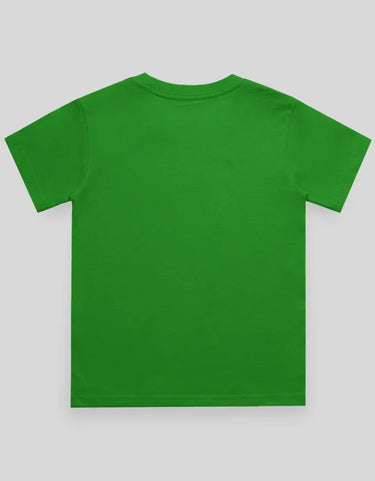 Crew Neck T-Shirt | 0-4 Yrs | For Both Girls & Boys | Flag Green - Avaiya Store