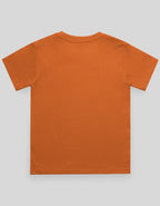 Crew Neck T-Shirt | 5-13 Yrs | For Both Girls & Boys | Orange - Avaiya Store