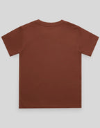 Crew Neck T-Shirt | 0-4 Yrs | For Both Girls & Boys | Brick Red - Avaiya Store