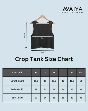 i’m Literally Just A Girl | Women’s Crop Tank | White - Avaiya Store