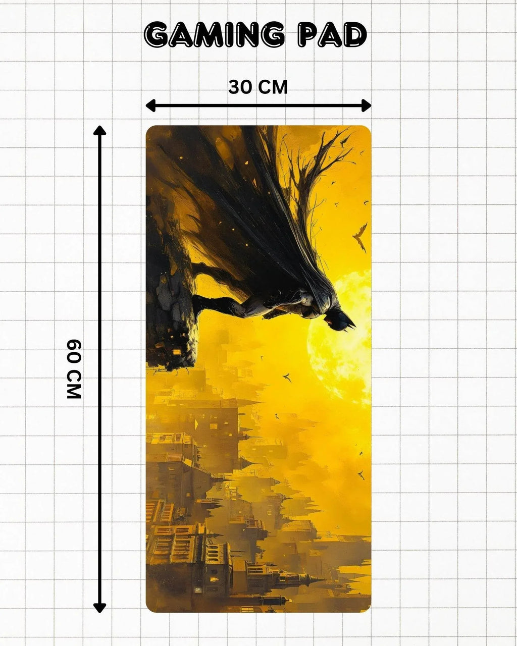 Batman | Gaming Pad | 30*60 cm - Avaiya Clothings