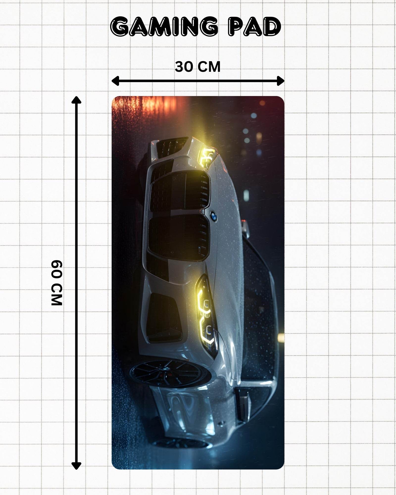 BMW Collection | Gaming Pad | B | 30*60 cm - Avaiya Clothings