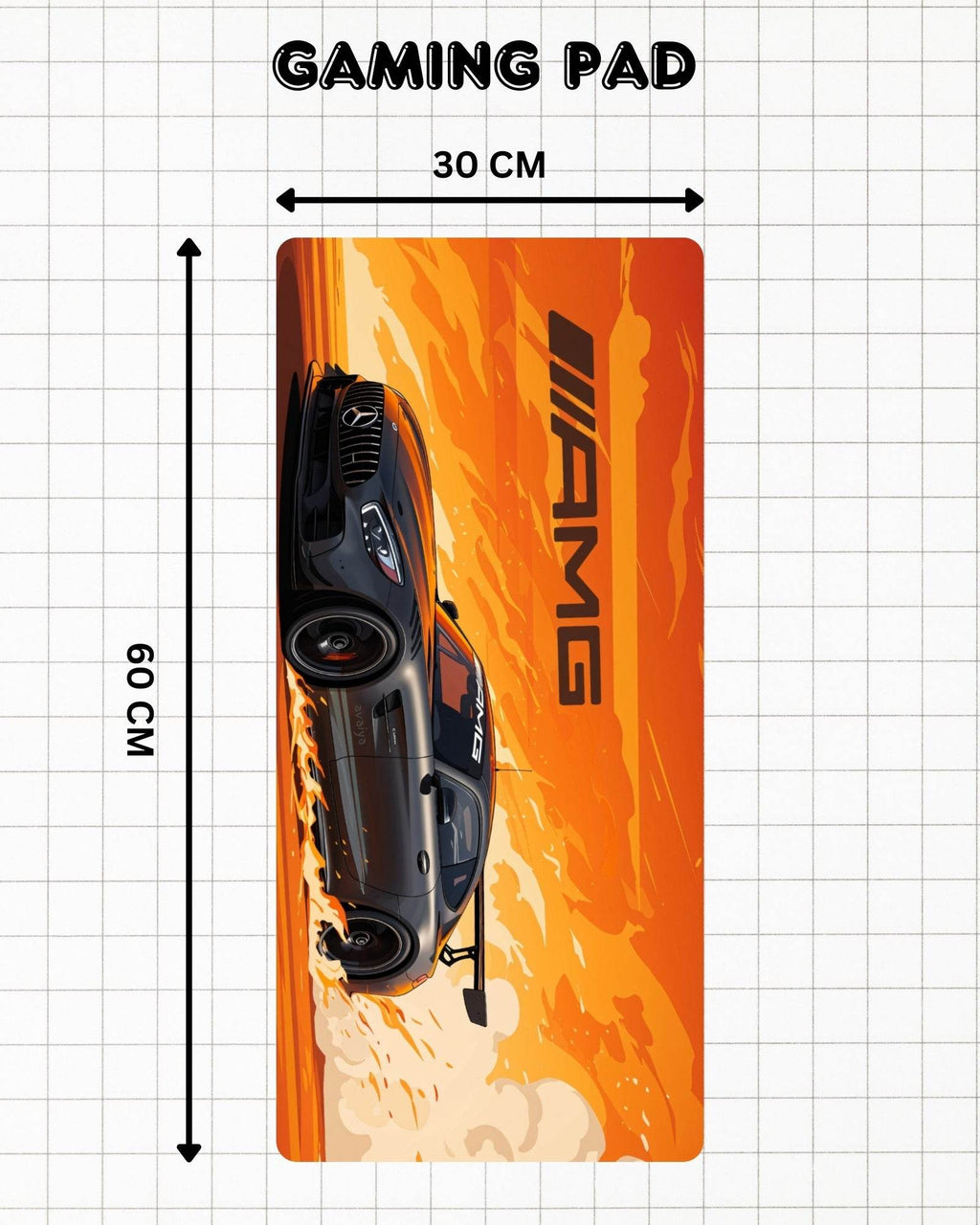 AMG | Gaming Pad | 30*60 cm - Avaiya Clothings