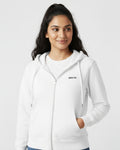 Zipper Hooded Jacket | White | For Man & Woman