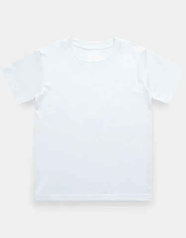 Crew Neck T-Shirt | 0-3 Yrs | For Both Girls & Boys | White - Avaiya Store