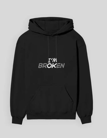 I'M OK | Classic Comfort Hoodie | Unisex | Black - Avaiya Store