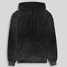Plain Black Acid Washed Hoodie | For Man And Woman - Avaiya Store
