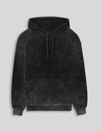 Plain Black Acid Washed Hoodie | For Man And Woman - Avaiya Store
