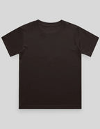 Crew Neck T-Shirt | 5-13 Yrs | For Both Girls & Boys | Coffee Brown - Avaiya Store