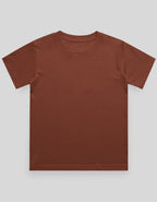 Crew Neck T-Shirt | 0-4 Yrs | For Both Girls & Boys | Brick Red - Avaiya Store