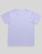 Crew Neck T-Shirt | 0-4 Yrs | For Both Girls & Boys | Lavender - Avaiya Store