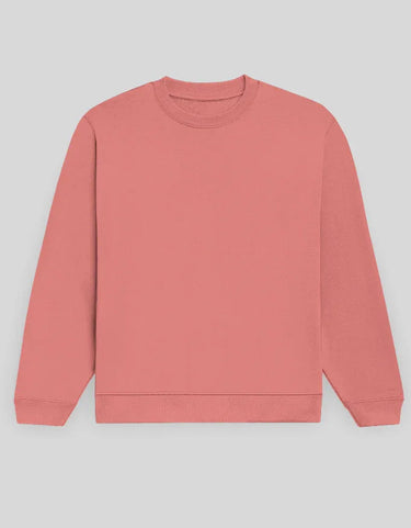 Plain Coral Sweatshirt | For Man & Woman - Avaiya Store