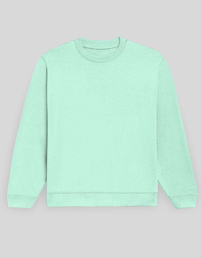 Plain Mint Sweatshirt | For Man & Woman - Avaiya Store