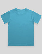 Crew Neck T-Shirt | 0-4 Yrs | For Both Girls & Boys | Sky Blue - Avaiya Store