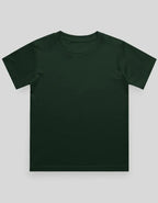 Crew Neck T-Shirt | 0-4 Yrs | For Both Girls & Boys | Bottle Green - Avaiya Store