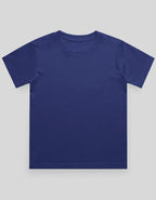Crew Neck T-Shirt | 0-4 Yrs | For Both Girls & Boys | Royal Blue - Avaiya Store