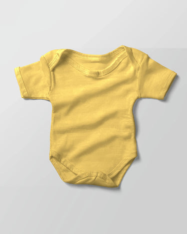Kids Rompers | 0-12M | Yellow - Avaiya Store