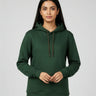 Plain Bottle Green Classic Hoodie | For Man And Woman - Avaiya Store