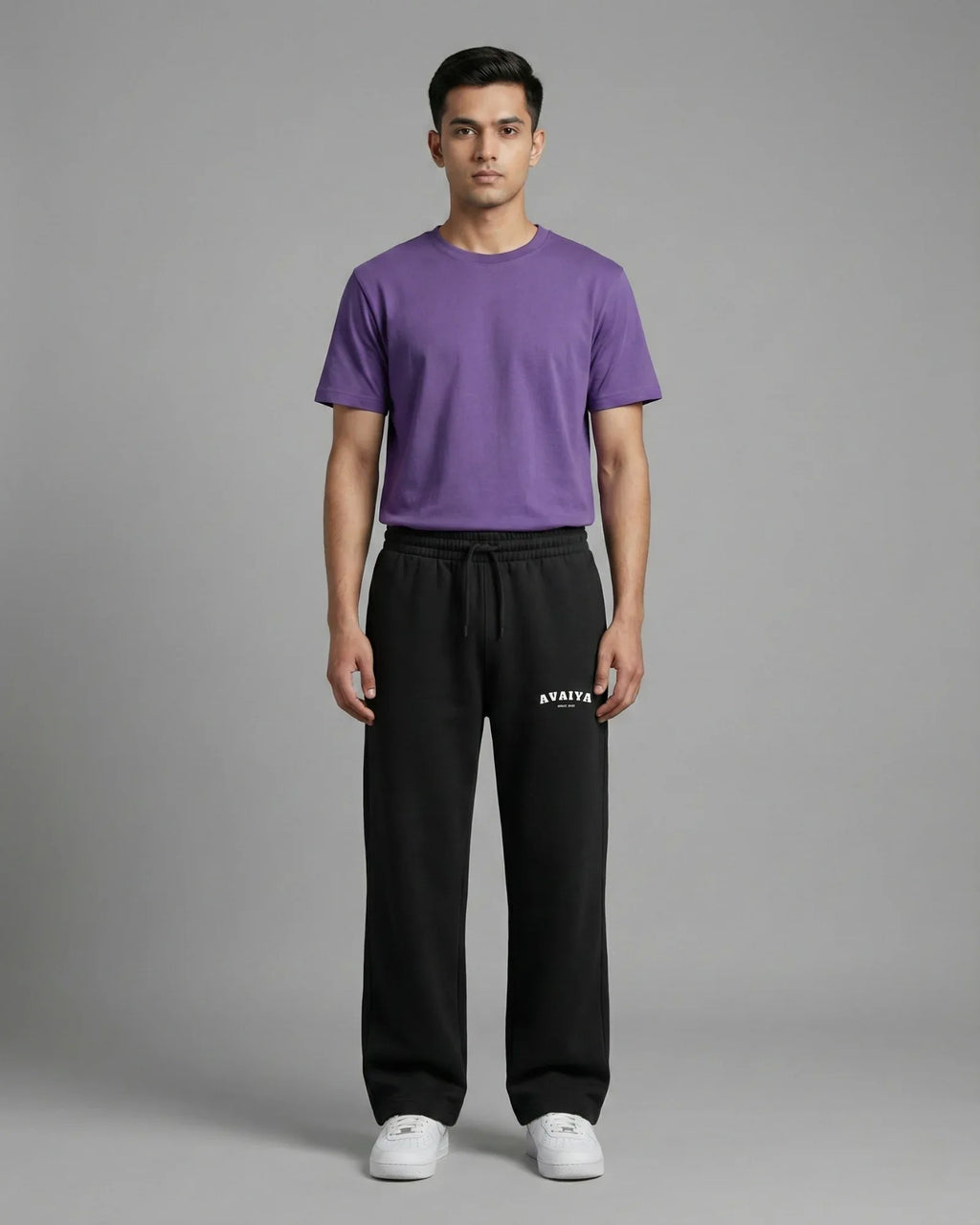 Avaiya's Black Sweatpants For Both Man & Women | Bk2 | Loose-fit - Avaiya Store