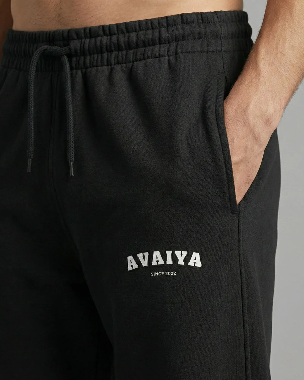 Avaiya's Black Sweatpants For Both Man & Women | Bk2 | Loose-fit - Avaiya Store