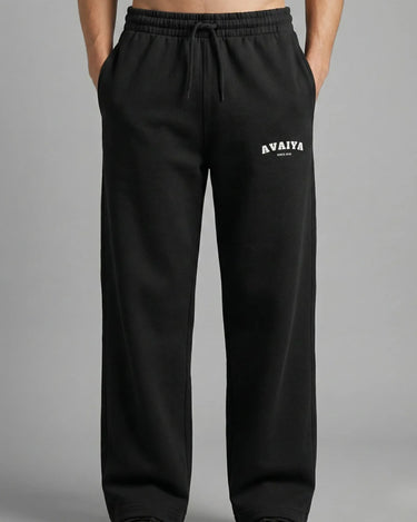 Avaiya's Black Sweatpants For Both Man & Women | Bk2 | Loose-fit - Avaiya Store