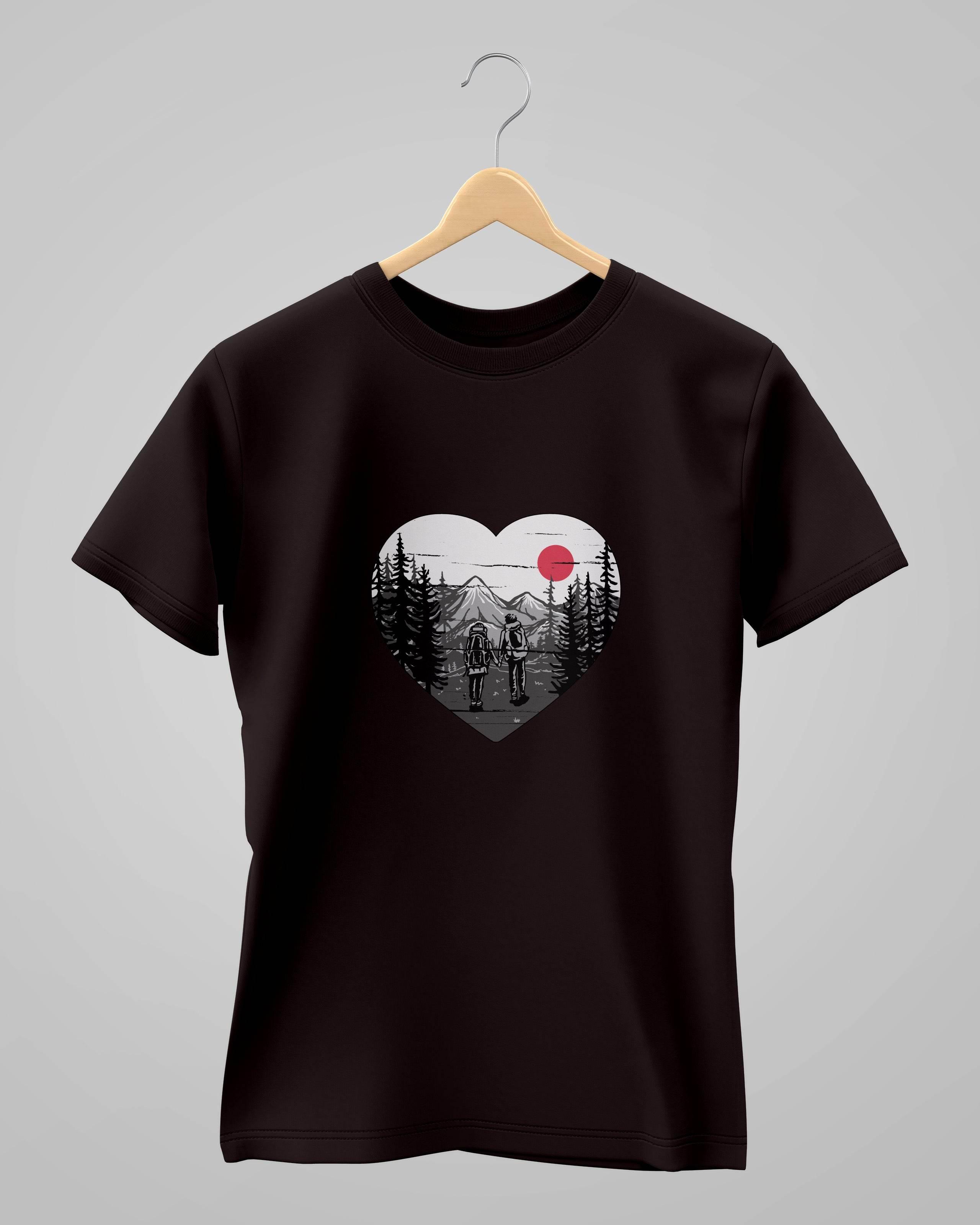 Couple Hiking Adventure | Classic T-Shirt | For Man & Woman - Avaiya Store