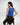 Heart Spider Web | Women’s Crop Tank | Royal Blue - Avaiya Store