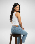 Future Millionaire | Women’s Crop Tank | White - Avaiya Store