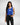 Star | Women’s Crop Tank | Royal Blue - Avaiya Store
