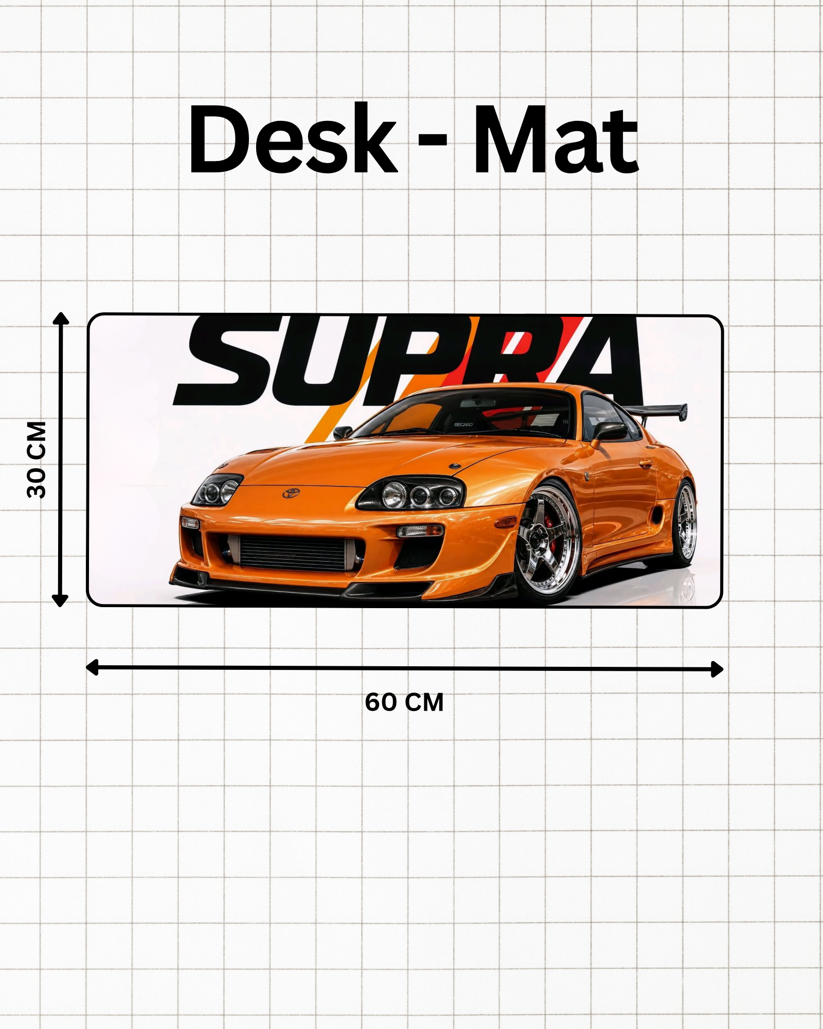 Supra 002 | Car Collection | Desk-Mat