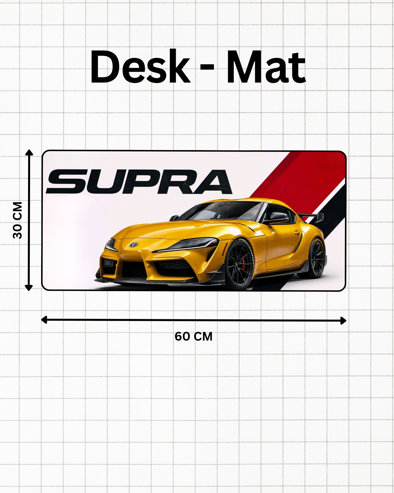 Supra 001 | Car Collection | Desk-Mat